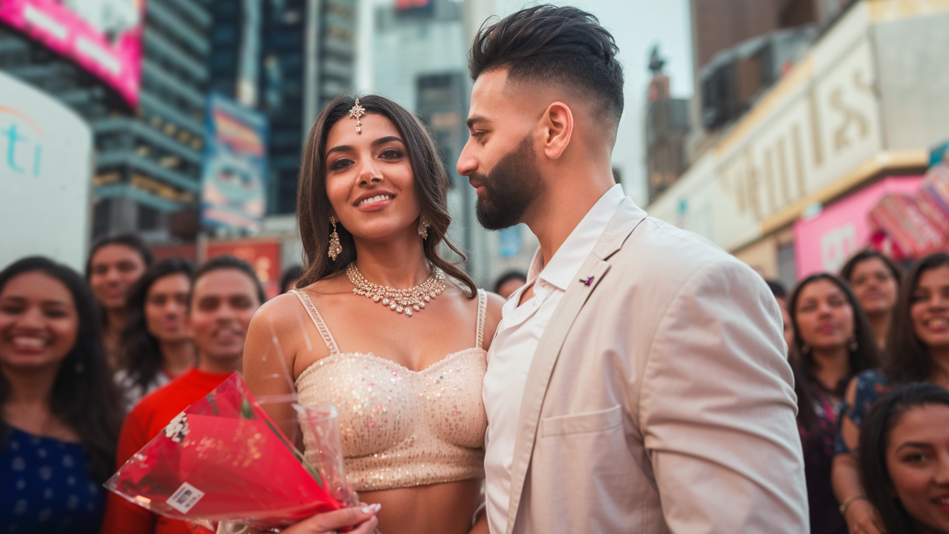 Miss Universe India Original Bollywood Proposal in NYC (Warning YOU MAY CRY)